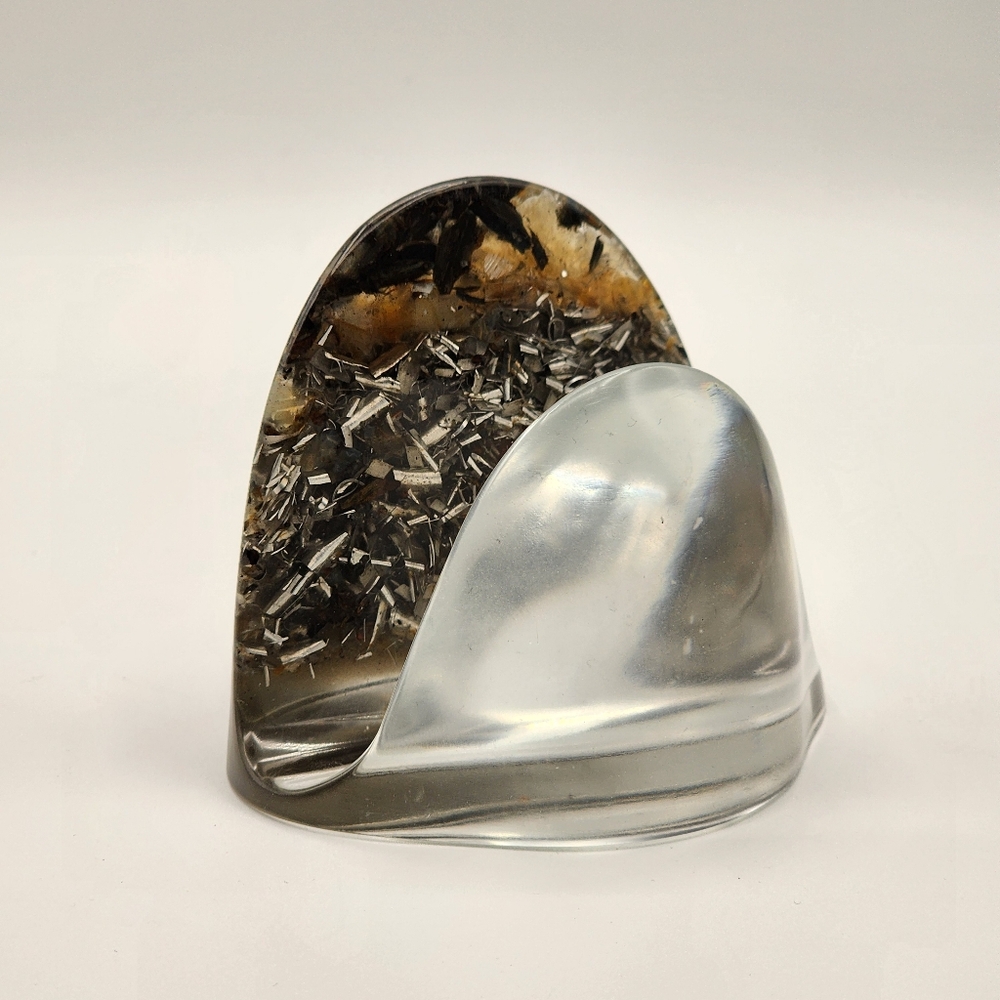 Shield Orgonite Phone Stand, EMF and 5g protection, with healing properties. (1 - Picture 4 of 9